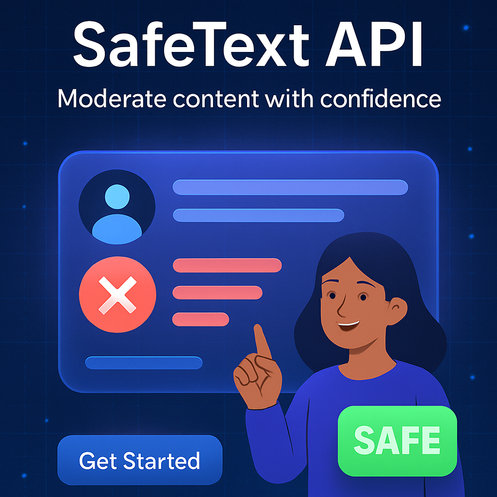 SafeText API Illustration